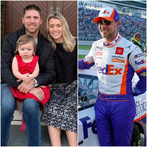 denny hamlin ex-wife|denny hamlin wife and kids.